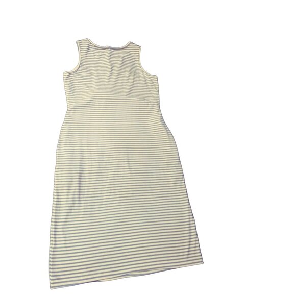 ⛵IFFEI Striped Sleeveless Belted Dress – Size S – NWT - Picture 3 of 4